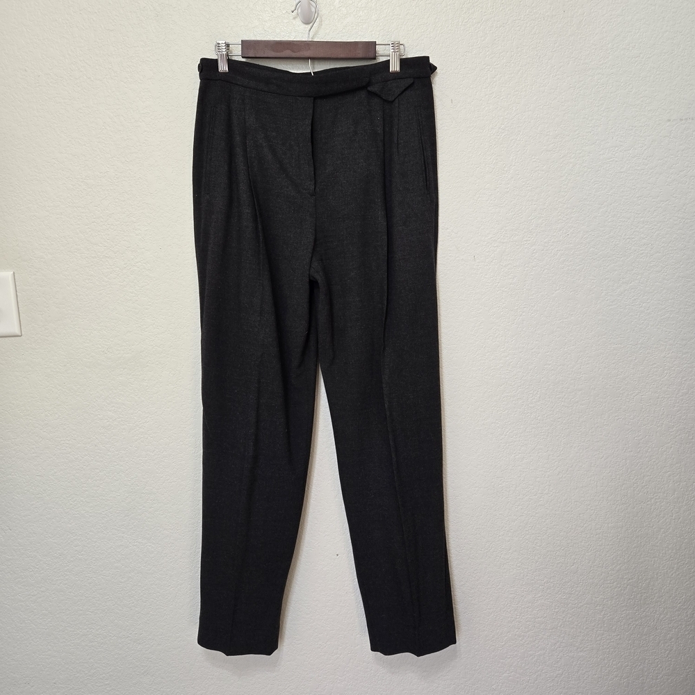 Armani Collezioni Gray Wool Trousers Size S